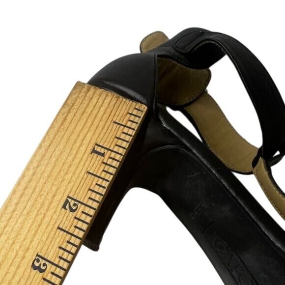 CATO Stilettos Open Toe Pump Heeled Sandals Black Size 8 - Picture 5 of 11